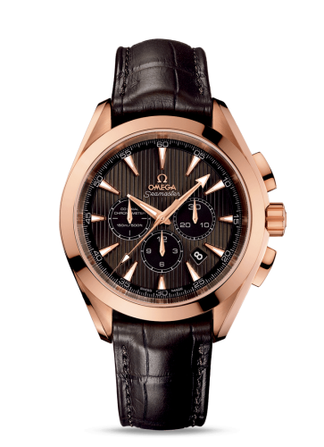 Omega Seamaster Aqua Terra 150M Co-Axial 44 Chronograph Red Gold / Grey